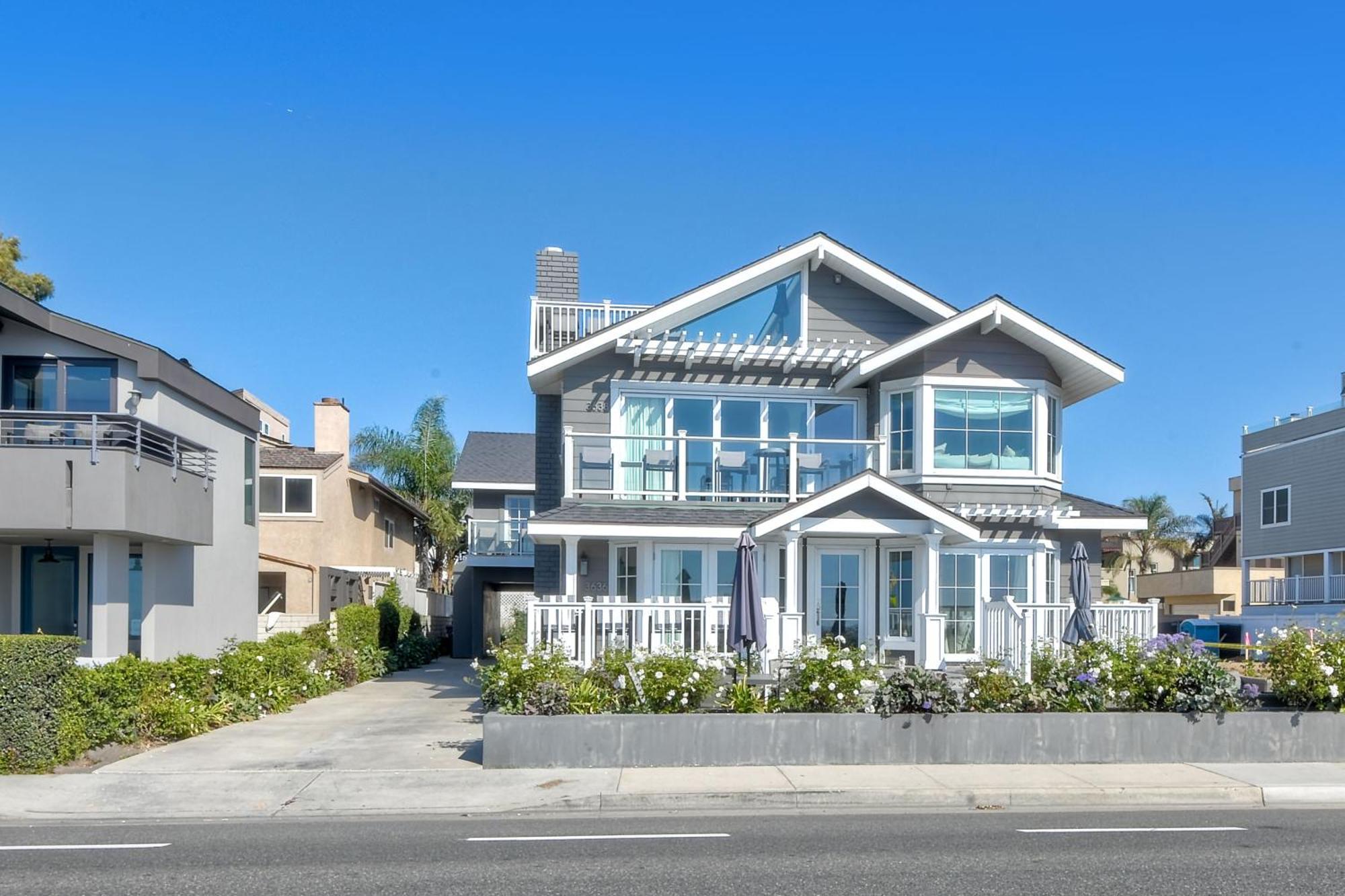 Luxury Ocean Views - 6 Bedroom Home - Steps To Sand Carlsbad Eksteriør billede